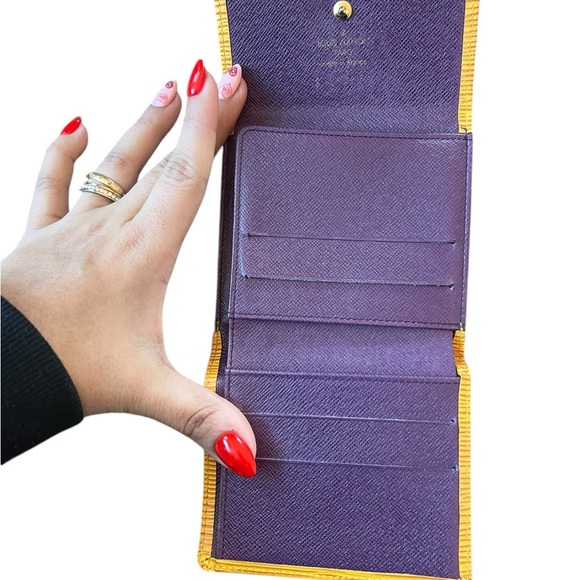 Louis Vuitton Epi Leather Wallet - Yellow! - Picture 9 of 11
